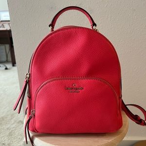 NWT Kate Spade Coral Backpack